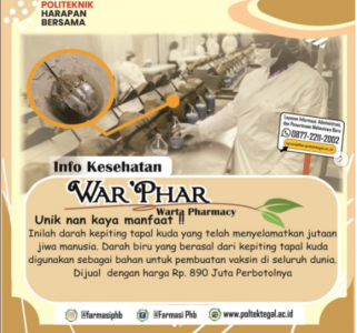 Unik Nan Kaya Manfaat Kepiting Tapal Kuda