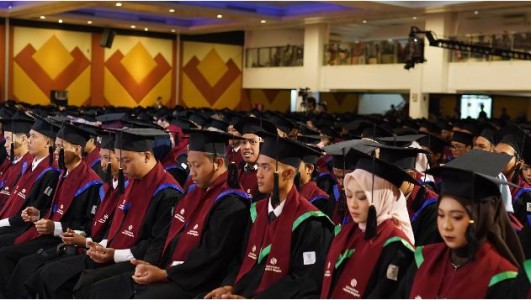 Perdana! 838 Mahasiswa Universitas Harkat Negeri Diwisuda
